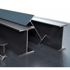 Двутавр нержавеющий г/к 1.4301 / 304 IPE A 80 (IPE l) 80х46х3,3х4,2 мм DIN 1025-3