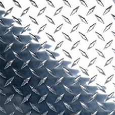 Лист нержавеющий рифленый г/к даймонд AISI 410S 2,5 мм