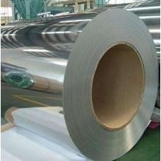 Рулон нержавеющий х/к зеркальный BA+PI с бумажным слоем AISI 201 0,75 мм ASTM A240