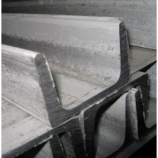 Швеллер нержавеющий г/к с уклоном внутренних граней полок AISI 304 UPN 20 (UNP) 20х10х3х3,5 мм DIN 1026-1 / EN 10279